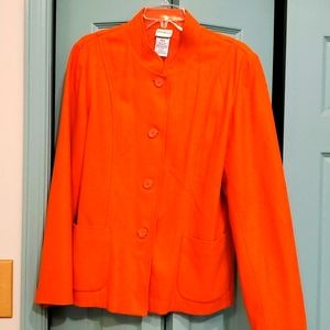 Orange jacket